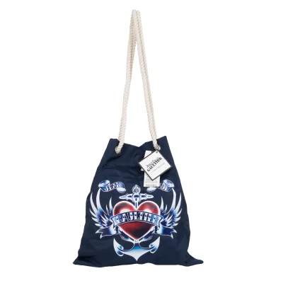 Jean Paul GAULTIER FOR SEPT PREMIERES Tatoo Printed Shoulder Bag