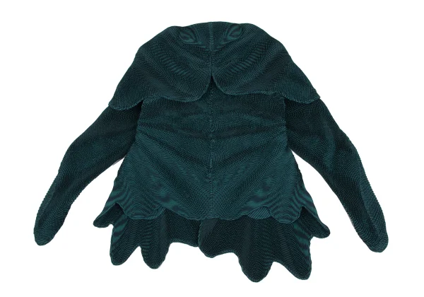ISSEY MIYAKE 3D Steam Stretch Pleated Stripe Double Jacket K-173035_012