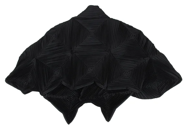 ISSEY MIYAKE 3D Steam Stretch Pleats Panel Switching Dolman Short Jacket K-173036_012