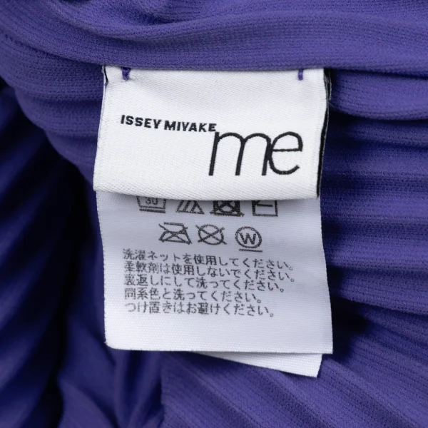 ISSEY MIYAKE me Mesh Trim Fine Knit Pleated T-Shirt K-173044_014