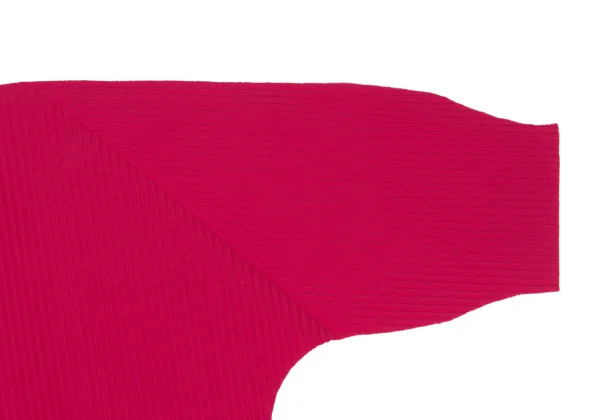 ISSEY MIYAKE me Fine-Knit Pleated Pot-Sleeve Top K-173045_004