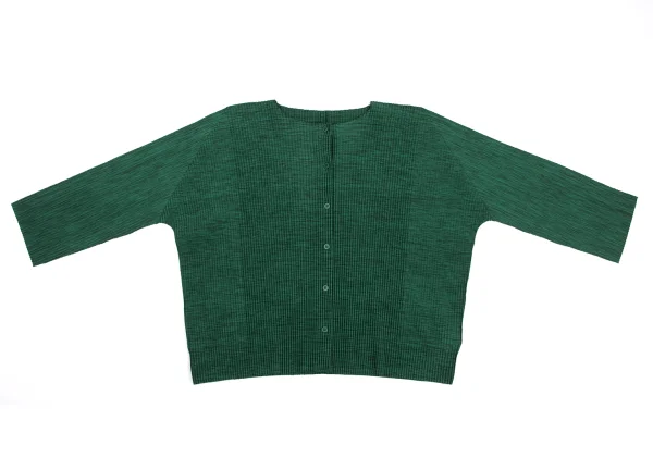 ISSEY MIYAKE me Wide Silhouette Pleats Cardigan K-173047_002