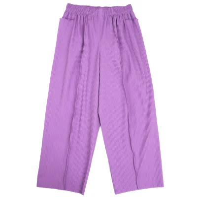 ISSEY MIYAKE me Fine Knit Pleated Pants