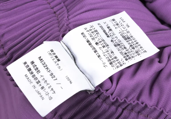ISSEY MIYAKE me Fine Knit Pleated Pants K-173051_010
