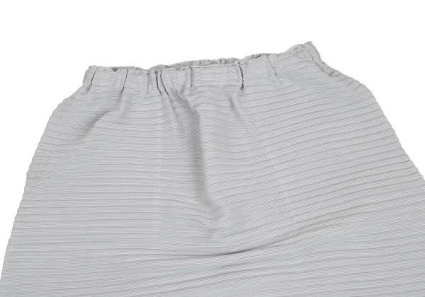 ISSEY MIYAKE me Poly Pleated Dropped Crotch Pants K-173053_002