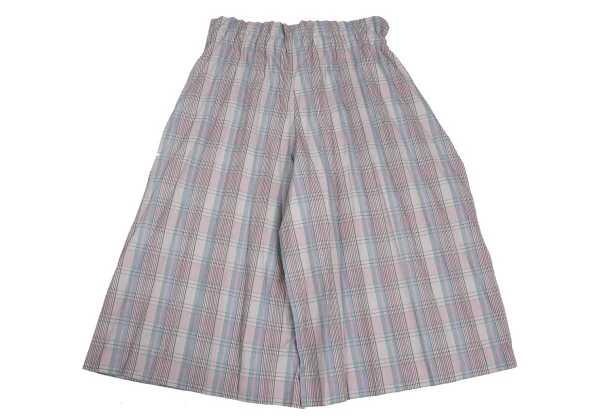 ISSEY MIYAKE me Checked Accordion Pleats Wide Pants K-173056_009