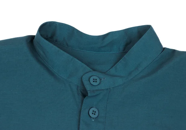 ISSEY MIYAKE IM MEN Poly Cotton Band-collar Pullover Shirt K-173061_003