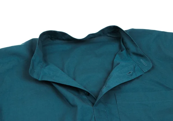 ISSEY MIYAKE IM MEN Poly Cotton Band-collar Pullover Shirt K-173061_005