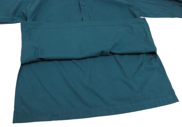 ISSEY MIYAKE IM MEN Poly Cotton Band-collar Pullover Shirt K-173061_012