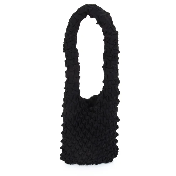 ISSEY MIYAKE Wool Blend Pleated Mini Handbag K-173064_004