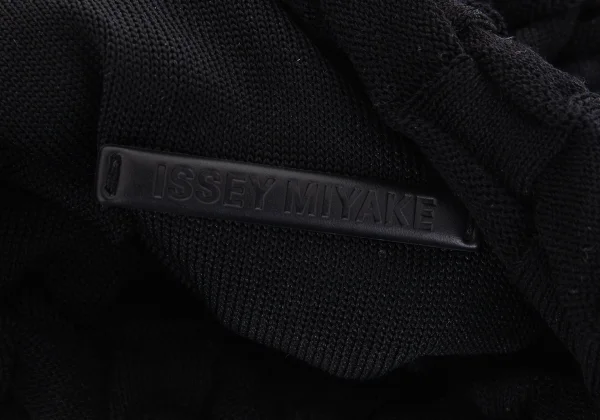 ISSEY MIYAKE Wool Blend Pleated Mini Handbag K-173064_011