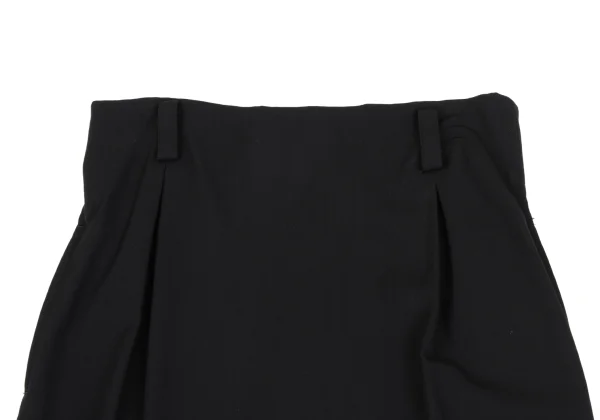 Y's Wool Gaba Front Darts Skirt K-173074_003