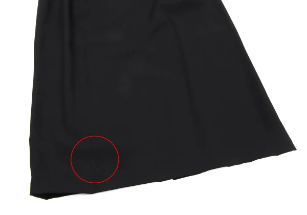 Y's Wool Gaba Front Darts Skirt K-173074_005