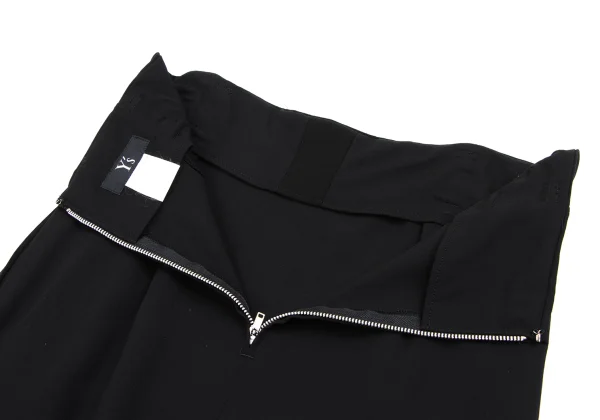 Y's Wool Gaba Front Darts Skirt K-173074_010