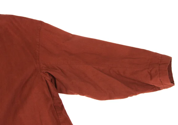 Plantation Patterned Lining Padded Coat K-173076_006