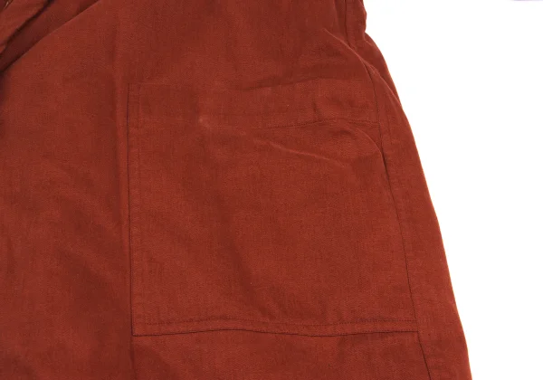 Plantation Patterned Lining Padded Coat K-173076_011