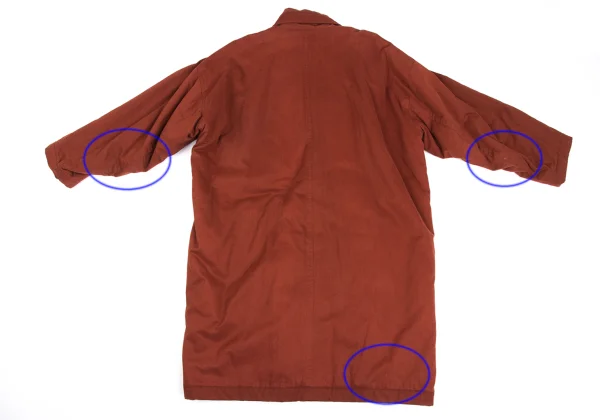 Plantation Patterned Lining Padded Coat K-173076_014
