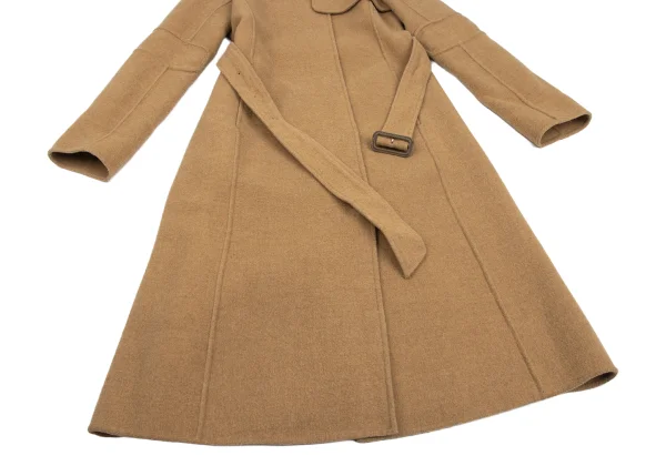 TSUMORI CHISATO Melton Wool Snap-Button Belted Coat K-173078_009
