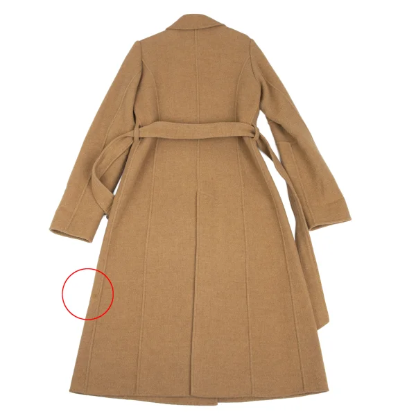 TSUMORI CHISATO Melton Wool Snap-Button Belted Coat K-173078_015