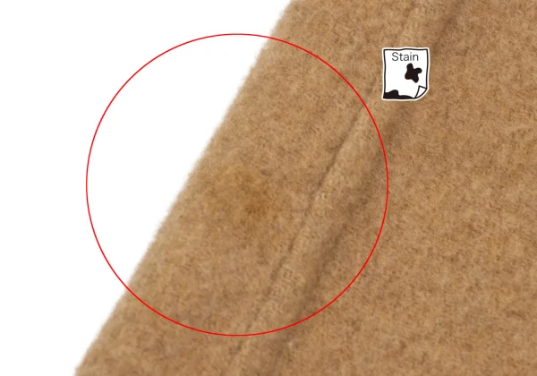 TSUMORI CHISATO Melton Wool Snap-Button Belted Coat K-173078_016