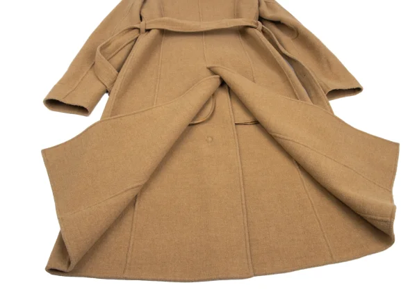 TSUMORI CHISATO Melton Wool Snap-Button Belted Coat K-173078_017