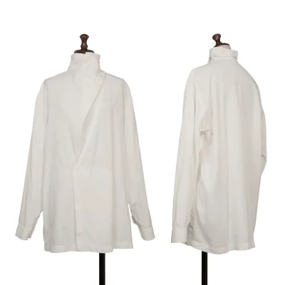 ISSEY MIYAKE Switching Turtleneck Pullover Blouse