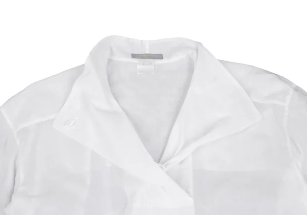ISSEY MIYAKE Cotton Turtleneck Pullover Blouse K-173080_006