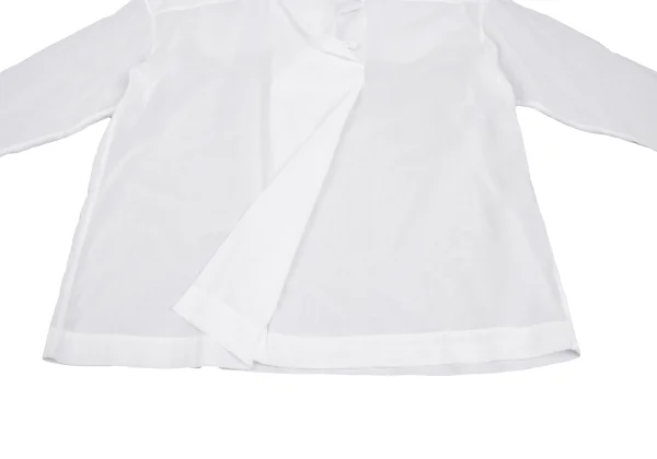 ISSEY MIYAKE Cotton Turtleneck Pullover Blouse K-173080_010