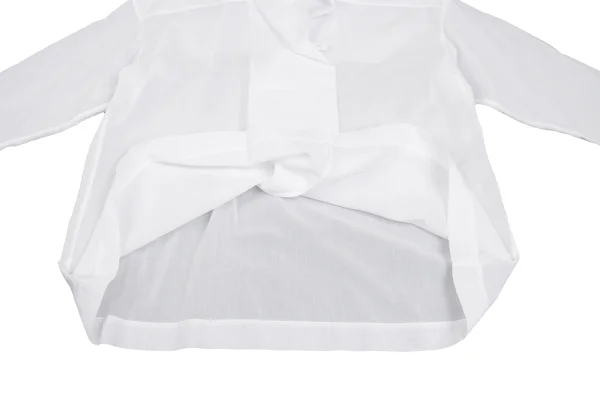 ISSEY MIYAKE Cotton Turtleneck Pullover Blouse K-173080_011
