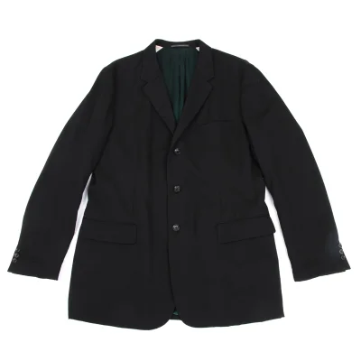 Y's for men Wool Gaba Reversible Jacket