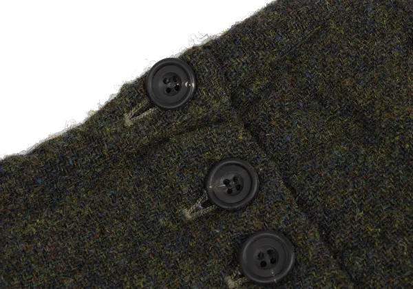 Paul Harnden Colorful Washed Wool Back Gather Skirt K-173084_004