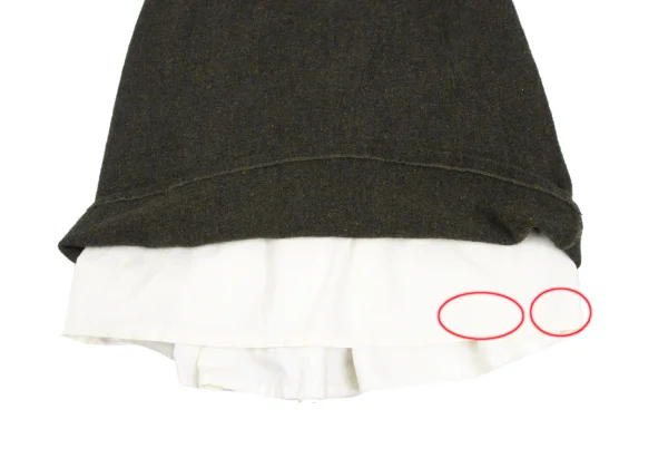 Paul Harnden Colorful Washed Wool Back Gather Skirt K-173084_008