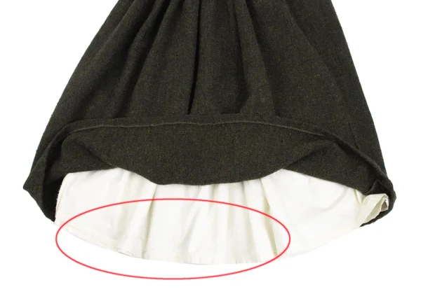 Paul Harnden Colorful Washed Wool Back Gather Skirt K-173084_014