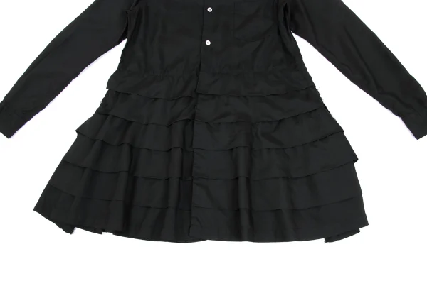 COMME des GARCONS Poly Tiered Long Shirt K-173085_009