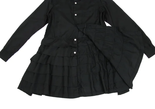 COMME des GARCONS Poly Tiered Long Shirt K-173085_010