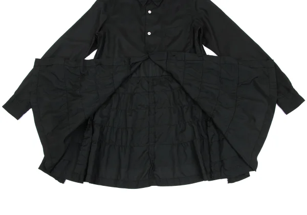 COMME des GARCONS Poly Tiered Long Shirt K-173085_011