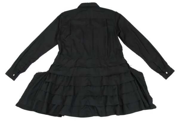 COMME des GARCONS Poly Tiered Long Shirt K-173085_012