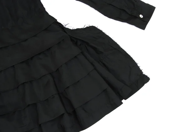 COMME des GARCONS Poly Tiered Long Shirt K-173085_013