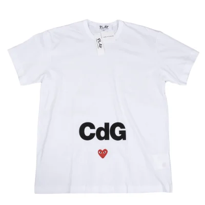 PLAY COMME des GARCONS Logo Printed T-shirt