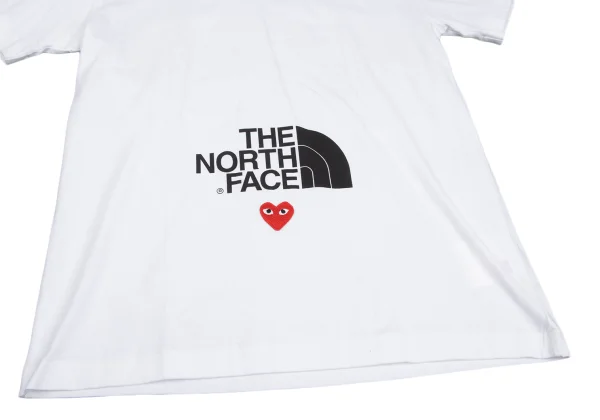 PLAY COMME des GARCONS×THE NORTH FACE Logo Printd T-shirt K-173091_005