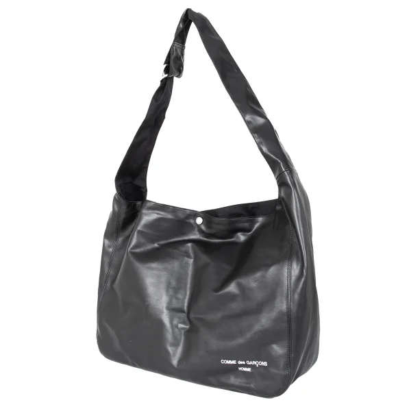 COMME des GARCONS HOMME Synthetic Leather Shoulder Bag Black  K-173094_001