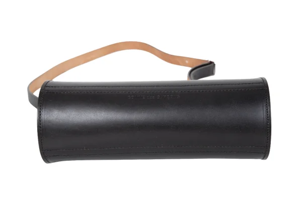 COMME des GARCONS Clasp Closure Design Leather Shoulder Bag K-173095_006