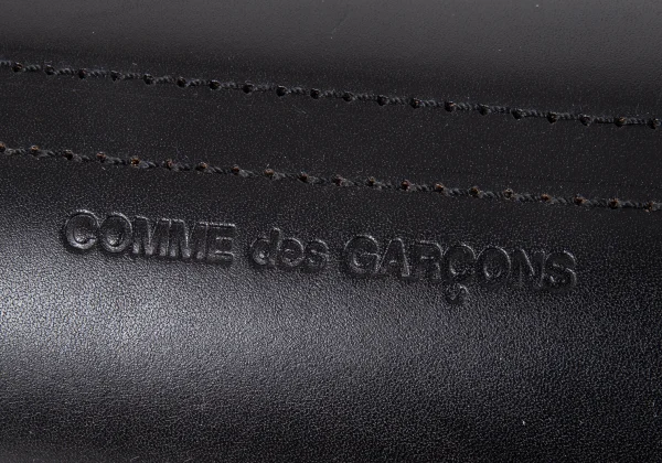 COMME des GARCONS Clasp Closure Design Leather Shoulder Bag K-173095_007