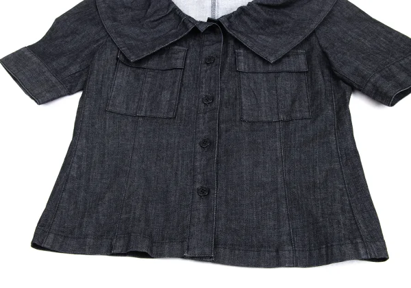 L'EQUIPE YOSHIE INABA Denim Short Sleeve Shirt K-173099_009