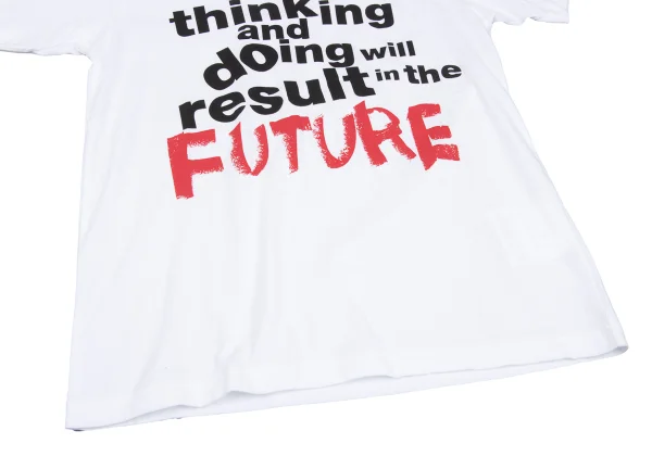 COMME des GARCONS Message Print T Shirt K-173101_007