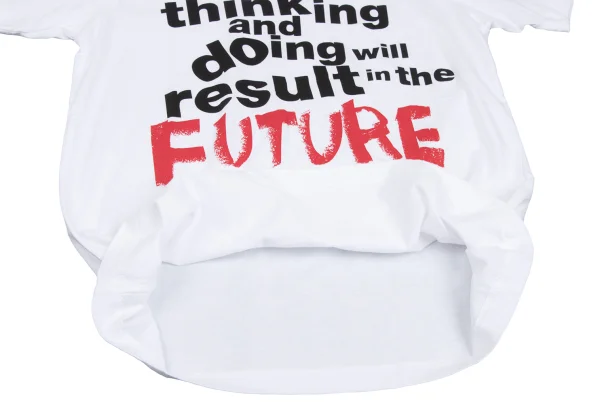 COMME des GARCONS Message Print T Shirt K-173101_008