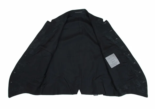 Yohji Yamamoto POUR HOMME Indra Patterned Vest K-173110_010