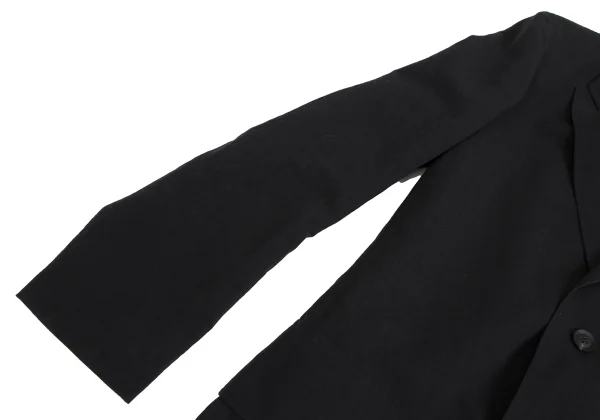 Yohji Yamamoto POUR HOMME Linen Switching Jacket K-173112_007