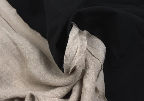 Yohji Yamamoto POUR HOMME Linen Switching Jacket K-173112_016