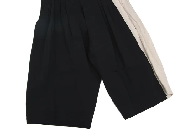 Yohji Yamamoto POUR HOMME Linen Switching Pants K-173113_010